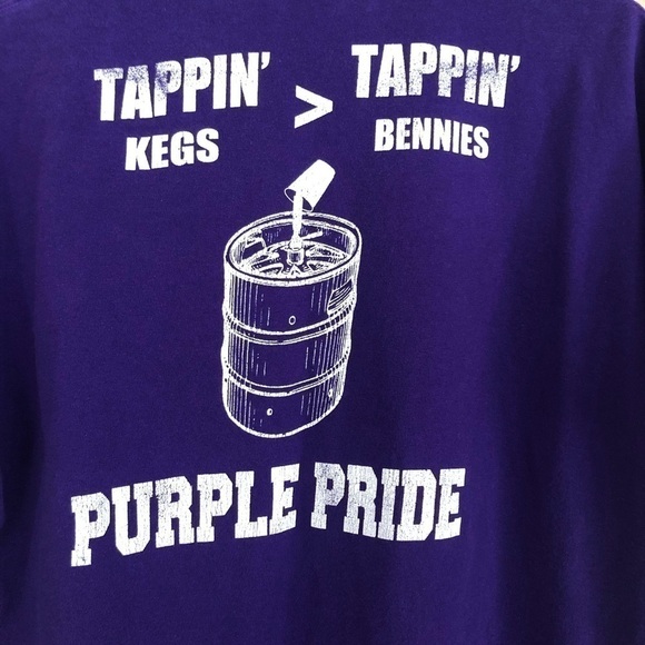 UST Tappin Bennies Unauthorized University of St. Thomas GAME DAY tee size M - Picture 5 of 11